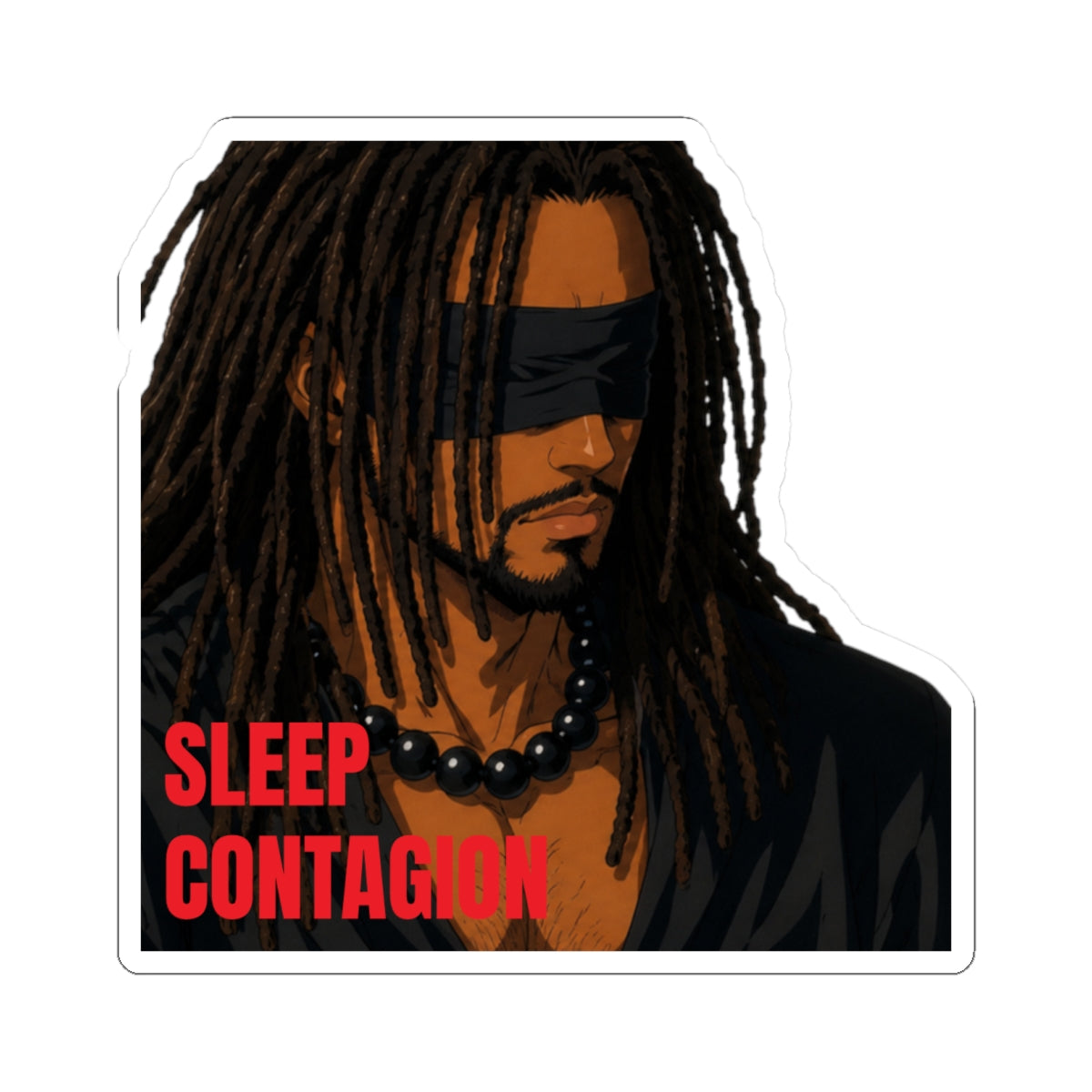 SLEEP CONTAGION Kiss-Cut Stickers