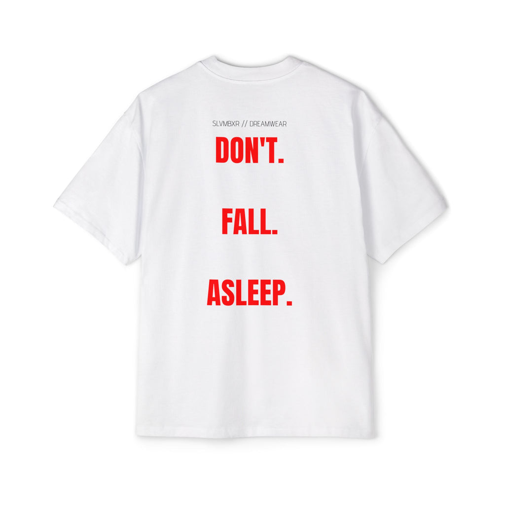 Dual Sleep Contagion Oversized Graphic tee